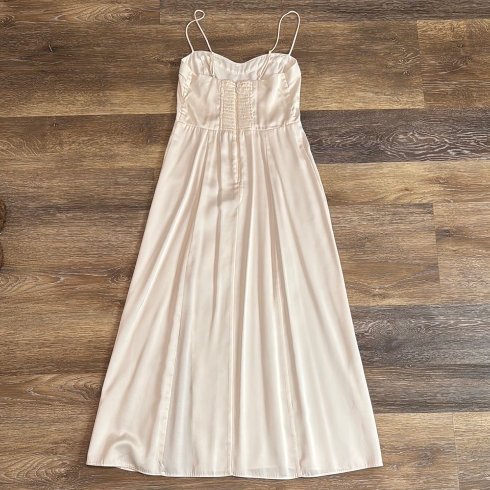 Abercrombie & Fitch Off White Spaghetti Strap Dress - Picture 7 of 9